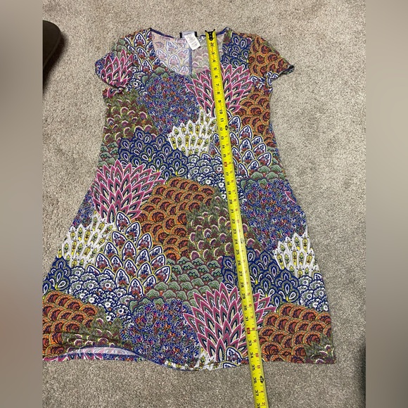 MSK Multicolor Floral Dress - Picture 4 of 4